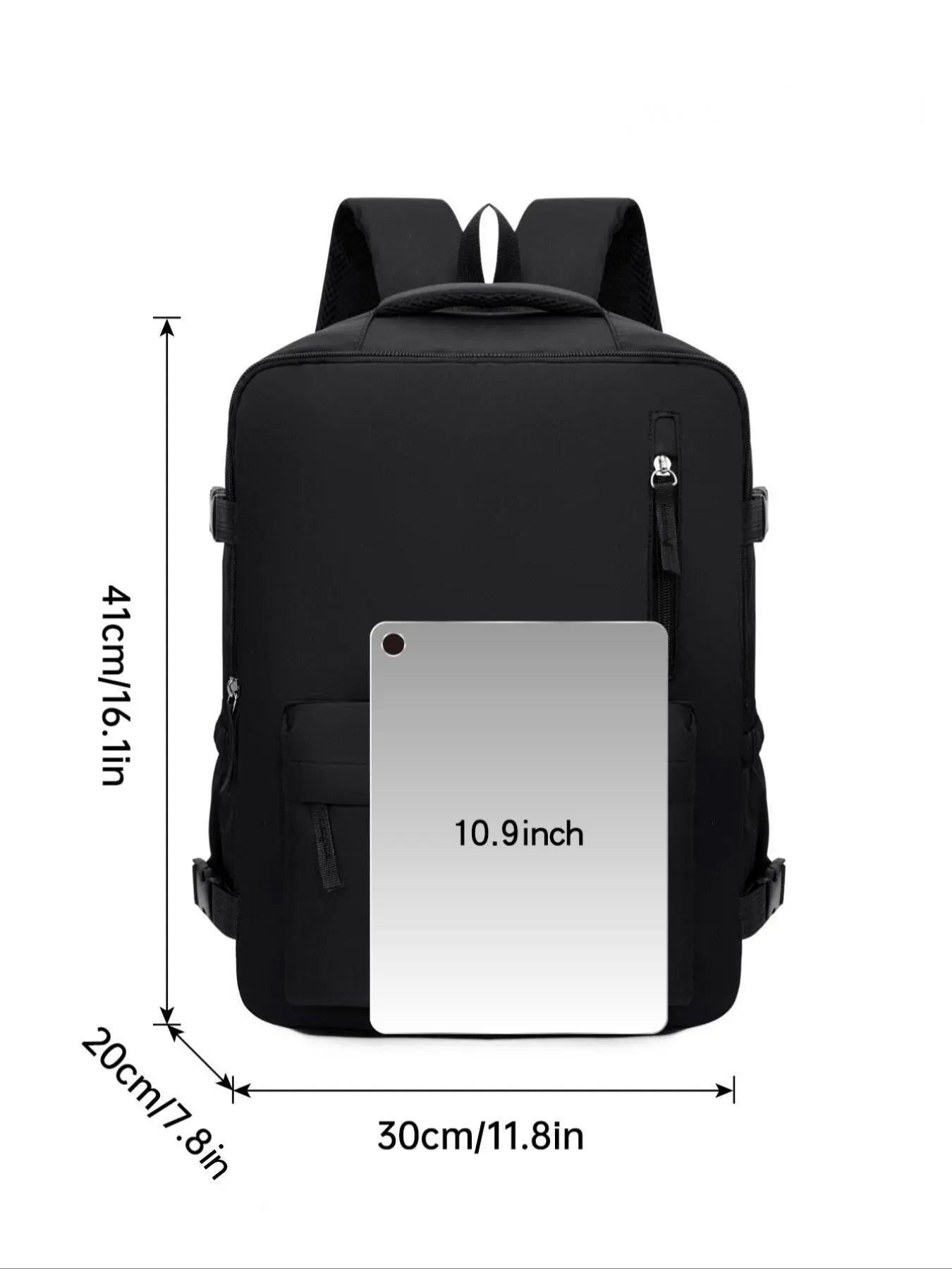 Ryanair Cabin Bags 40X30X20, Large Capacity Duffel Weekender Bag, Casual Plain Design, Ideal for All Seasons & Business Use, Casual Travel Backpack