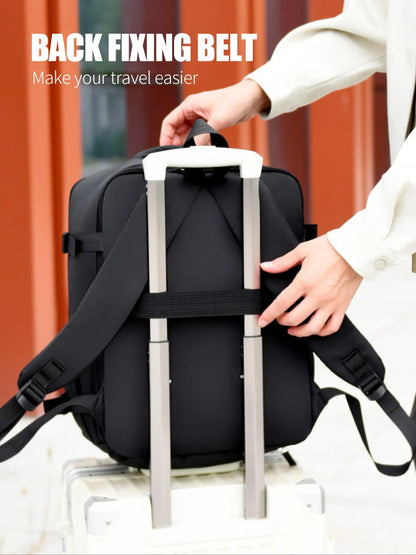 Ryanair Cabin Bags 40X30X20, Large Capacity Duffel Weekender Bag, Casual Plain Design, Ideal for All Seasons & Business Use, Casual Travel Backpack