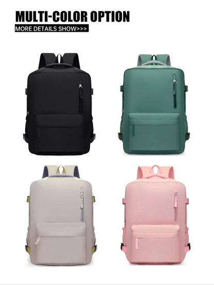 Ryanair Cabin Bags 40X30X20, Large Capacity Duffel Weekender Bag, Casual Plain Design, Ideal for All Seasons & Business Use, Casual Travel Backpack